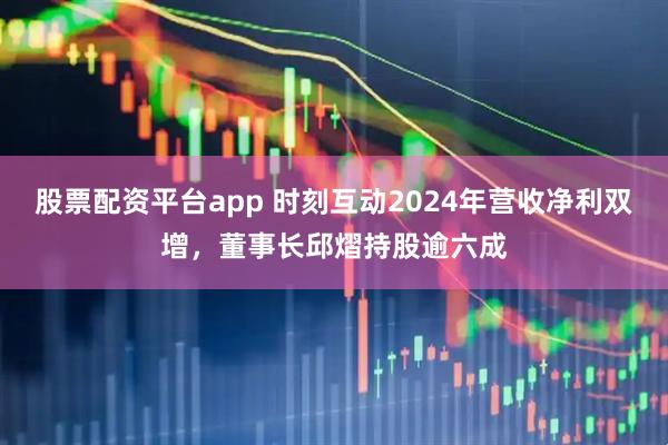 股票配资平台app 时刻互动2024年营收净利双增，董事长邱熠持股逾六成